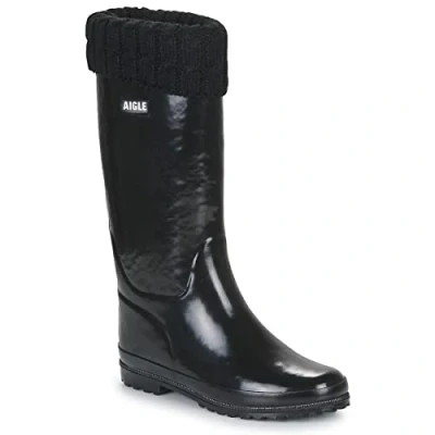 Abbildung von Aigle Damen Eliosa Winter Gummistiefel, Schwarz, 40 EU