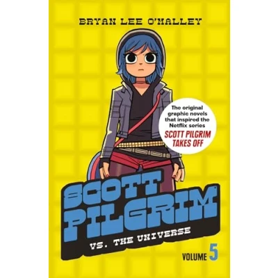 Abbildung von Scott Pilgrim vs the Universe: original graphic novels that inspired new 2023 Netflix series Takes Off