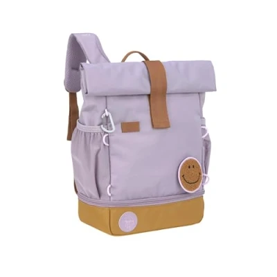 Abbildung von LÄSSIG Kindergartenrucksack Kinderrucksack Rolltop mit Brustgurt ab 3 Jahren 11 Liter/Mini Backpack lila