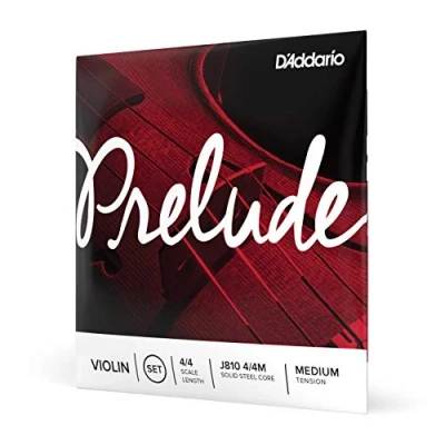Abbildung von D&#039;Addario Geigensaiten Prelude Violin Strings J810 4/4M 4/4 Scale, Medium Tension Full Set