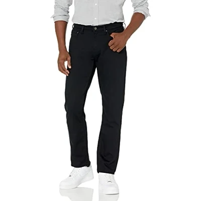 Abbildung von Amazon Essentials Herren Stretchjeans, athletische Passform, Schwarz, 36W / 34L
