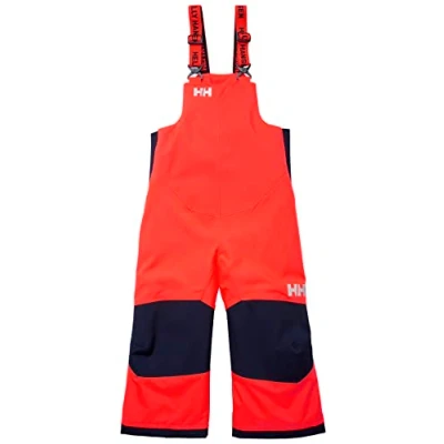 Abbildung von Helly Hansen Rider BIB Schneehose für Kinder, Größe: 116, Neon orange