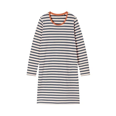 Abbildung von Schiesser Damen Langarm weiche Baumwolle Bigshirt mit Taschen Nightwear Nachthemd, Champagner_181964, 50