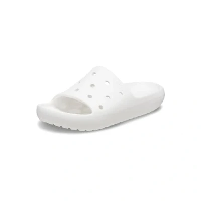 Abbildung von Crocs Unisex Classic Slide V2 Slide, Weiß, 43/44 EU