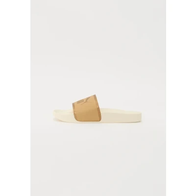 Abbildung von Puma Leadcat AQUA Metallics Hausschuh, Damen, Größe: 42, Alpine snow/gold coloured/light sand Schuhe
