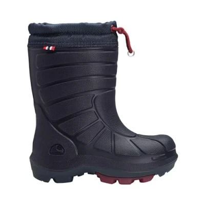 Abbildung von Viking Extreme WARM Unisex Gummistiefel für Kinder, Größe: 31, Navy/dark red Schuhe