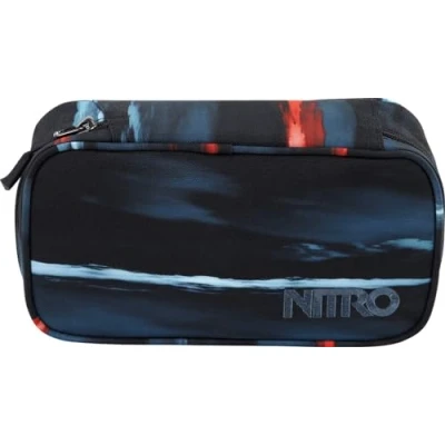 Abbildung von Nitro Pencil Case XL inkl. Geo Dreieick &amp; Stundenplan, Federmäppchen, Schlampermäppchen, Faulenzer Box, Federmappe, Stifte Etui, Acid Dawn, 21 x 10 6,5 cm