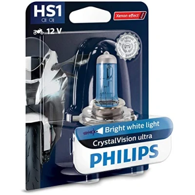 Abbildung von Philips 12636BVBW CrystalVision ultra Moto HS1 Motorrad Scheinwerferlampe, 1 Stück