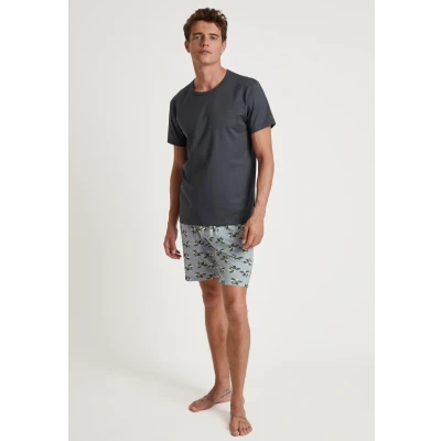 Abbildung von Calida Nachtwäsche Hose, Herren, Größe: XL, Sleet grey