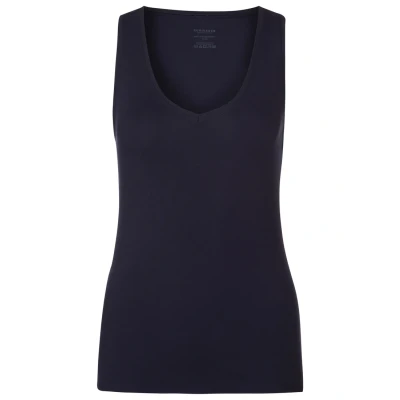 Abbildung von Schiesser NATURSCHÖNHEIT Unterhemd/shirt, Damen, Größe: 42, Nachtblau