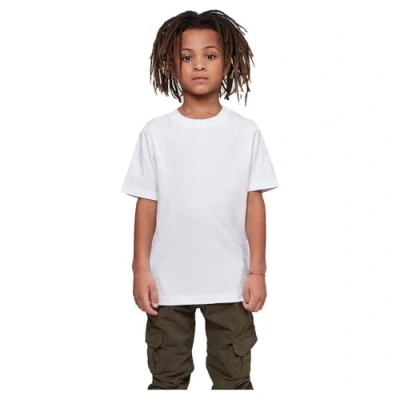 Abbildung von Build Your Brand Boys BY116 Kids Basic Tee T Shirt, White, 158/164