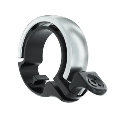 Abbildung von Knog 11981 Classic Fahrradklingel Unisex Erwachsene,Silber, Gr.L