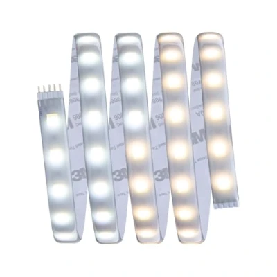 Abbildung von Paulmann 70623 LED Stripe MaxLED 500 Basisset Tunable White 1,5m 10W 230/24V 20VA Silber Lichtband Lichtstreifen Lichtschlauch
