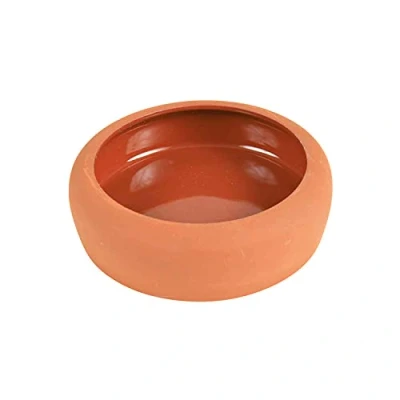 Abbildung von Trixie Keramikschale mit abgerundetem Rand, 250 ml, terracotta
