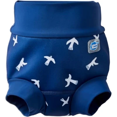 Abbildung von Splash About Happy Nappy Duo Wiederverwendbare Schwimmwindel, White Birds, 12 24 monate