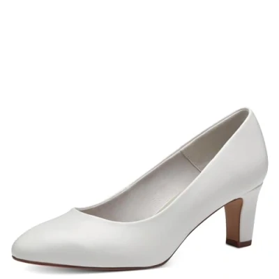 Abbildung von Tamaris Damen 1 22419 41 Pumps, White Matt, 39 EU