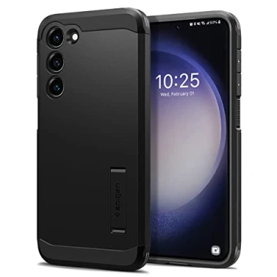 Abbildung von Spigen Ultra Hybrid TPU Back Cover Schwarz Samsung Galaxy S23+