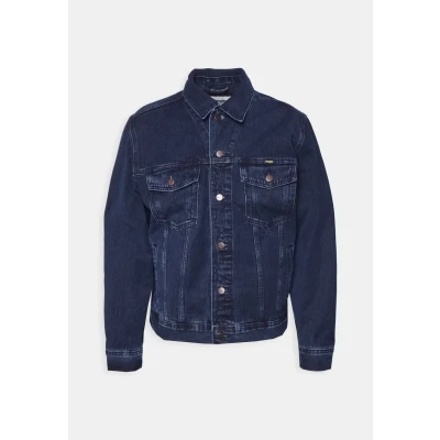 Abbildung von Wrangler Authentic Jacket Jeansjacke, Herren, Größe: XL, Coalblue stone