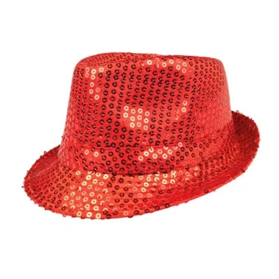 Abbildung von Boland Pailletten Hut, Unisex, Disco Outfit, Accessoire, Karneval, Kostüm, Themenparty, Mottoparty