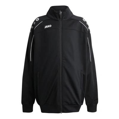 Abbildung von JAKO Herren Classico Polyesterjacke, Schwarz, 164 EU