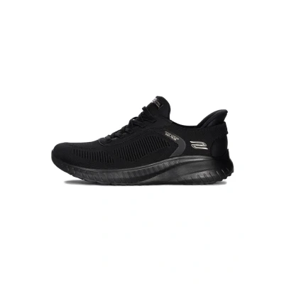Abbildung von Skechers Damen Bobs Squad Chaos Sneaker, Schwarz, 36 EU