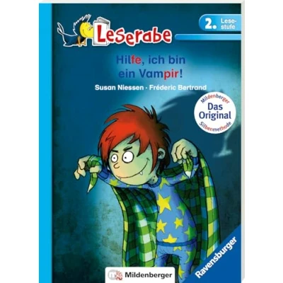 Abbildung von Hilfe, ich bin ein Vampir Leserabe 2. Klasse Erstlesebuch ab 7 Jahren (mit Mildenberger Silbenmethode)