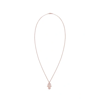 Abbildung von Elli Hamsa BOHO Halskette rosécoloured, Damen, Größe: 45, Rosé coloured