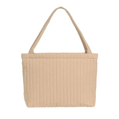 Abbildung von LÄSSIG Baby Wickeltasche Shopper mit Kinderwagenbefestigung/MIX Cotton beige