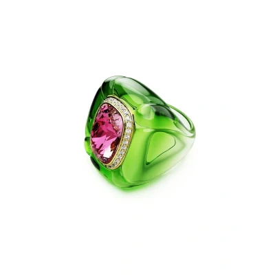 Abbildung von Swarovski Dulcis Cocktailring, Kissenschliff, Pavé, Mehrfarbig