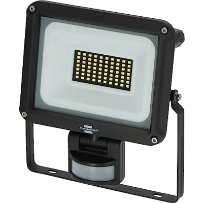 Abbildung von Brennenstuhl LED Strahler JARO 4060 P (LED Wandstrahler für außen IP65, 30W, 3450lm, 6500K, mit Bewegungsmelder und Dämmerungssensor)