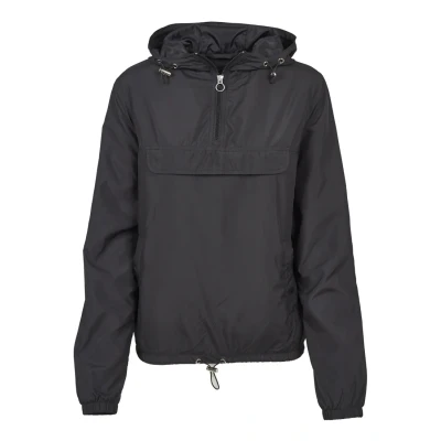 Abbildung von Urban Classics Basic Windbreaker, Damen, Größe: 5XL, Black