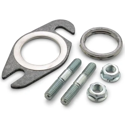 Abbildung von Easyboost Dichtungssatz und Auspuffstifte für Auspuff Roller 50cc Yamaha Aerox Bw&#039;s Stunt Rocket Slider Mach G Jog R Ovetto Neo&#039;s Aprilia SR Malaguti F10 F12