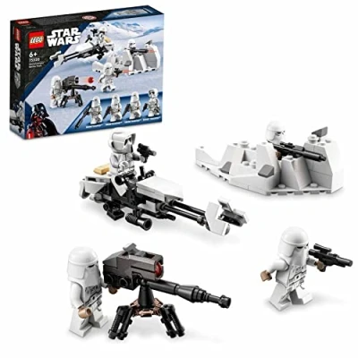 Abbildung von LEGO Star Wars Snowtrooper Battle Pack 75320; Toy Building Kit for Kids Aged 6 and up (105 Pieces)