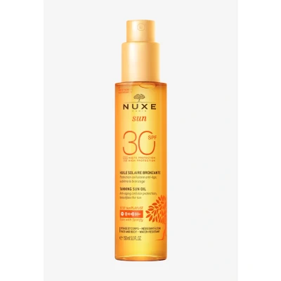 Abbildung von NUXE SUN Tanning OIL FOR FACE AND BODY HIGH Protection SPF 30 Sonnenschutz, Größe: 150 ml,