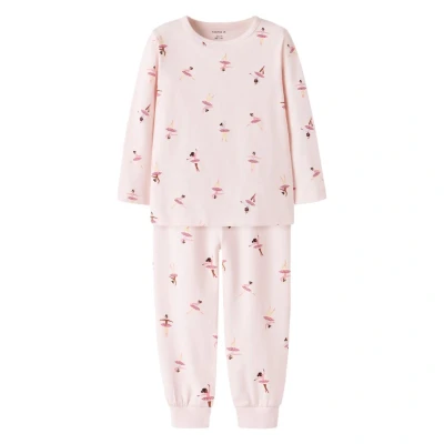 Abbildung von Name it Nmfnightset Ballarina Set Nachtwäsche für Kinder, Größe: 86/92, Pearl