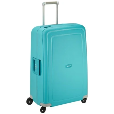 Abbildung von Samsonite S&#039;Cure Spinner L Koffer, 75 cm, 102 L, 4 Rollen, Blau (Aqua Blue)