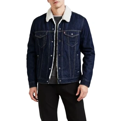 Abbildung von Levi&#039;s TYPE Trucker Jeansjacke, Herren, Größe: XXL, Rockridge