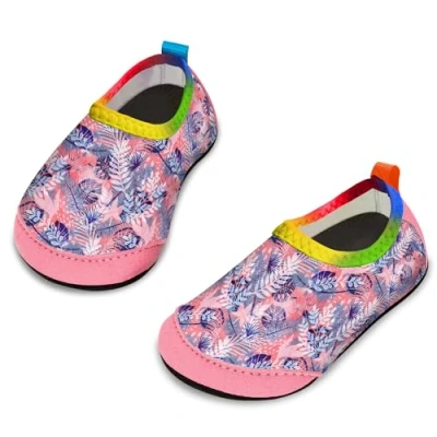 Abbildung von Yorgou Baby Strandschuhe Schwimmschuhe Badeschuhe Wasserschuhe Schnelltrocknende Aquaschuhe rutschfest Barfuss Schuh für Kinder Beach Pool