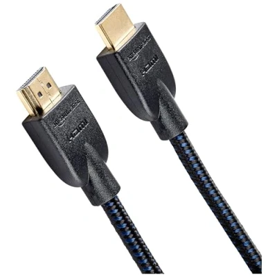 Abbildung von Amazon Basics Geflochtenes HDMI Kabel, 1.8 m, Schwarz