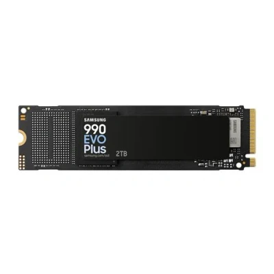 Abbildung von Samsung 990 EVO Plus NVMe M.2 SSD 2 TB, PCIe 4.0 x4 / 5.0 x2, 2.0 (2280), 7.250 MB/s Lesen, 6.300 Schreiben, Interne für Gaming und Grafikbearbeitung, MZ V9S2T0BW