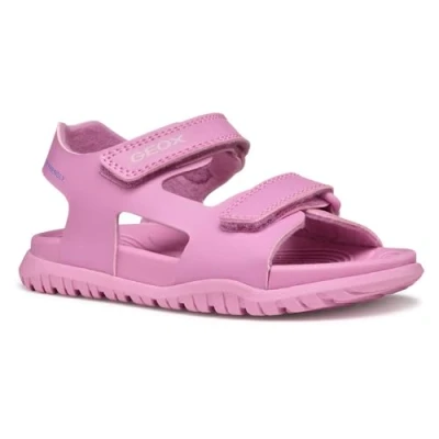 Abbildung von Geox Fusbetto Unisex Trekkingsandale für Kinder, Größe: 32, Pink Schuhe