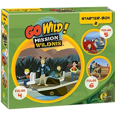 Abbildung von Go Wild! Mission Wildnis Starter Box 2 (4 6) Die Original Hörspiel zur TV Serie