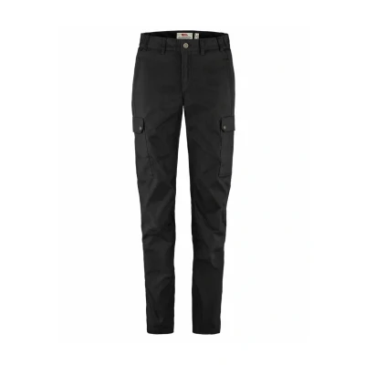 Abbildung von Fjällräven Stina Stoffhose schwarz, Damen, Größe: 38, Schwarz