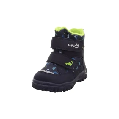 Abbildung von Superfit HUSKY1 Snowboot/Winterstiefel für Kinder, Größe: 22, Blau/hellgrün Schuhe