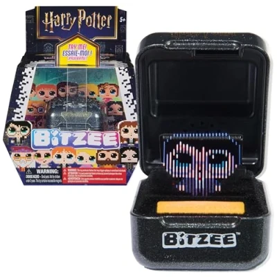 Abbildung von Wizarding World Bitzee Harry Potter interaktives Spielzeug mit 20 virtuellen Charakteren, die auf Bewegung reagieren, Sammlerstück in magischem Design, für Kinder ab 5 Jahren