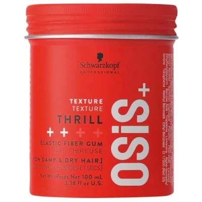 Abbildung von Schwarzkopf OSiS Thrill Fibre Gum Haarwachs Dose, 100 ml