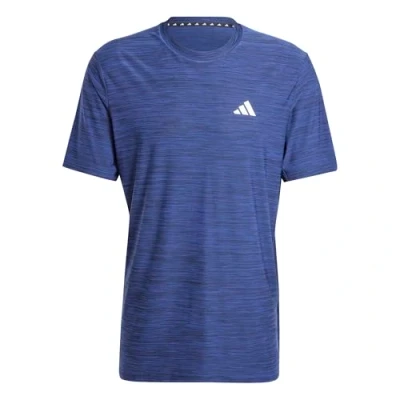 Abbildung von adidas Herren Train Essentials Stretch Training Tee, Dark Blue/Black/White, M Tall