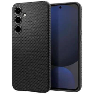 Abbildung von Spigen Liquid Air Hülle Kompatibel mit Samsung Galaxy S24 FE Schwarz