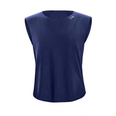 Abbildung von Winshape Functional SOFT AND Light Top, Damen, Größe: XS, Dark blue