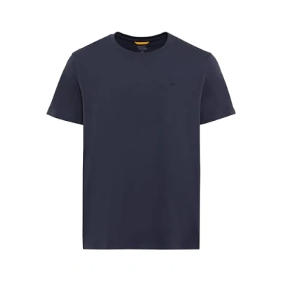 Abbildung von camel active Herren Basic Kurzarm T Shirt mit Rundhalsausschnitt Dunkelblau, menswear 3XL
